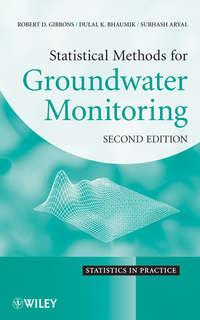 Statistical Methods for Groundwater Monitoring, Subhash  Aryal аудиокнига. ISDN43504330