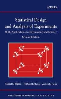 Statistical Design and Analysis of Experiments - James Hess