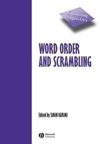 Word Order and Scrambling,  Hörbuch. ISDN43505042