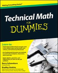 Technical Math For Dummies, Barry  Schoenborn аудиокнига. ISDN43505418