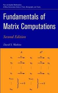 Fundamentals of Matrix Computations,  audiobook. ISDN43505426