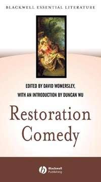 Restoration Comedy - Duncan Wu