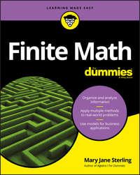 Finite Math For Dummies - Collection
