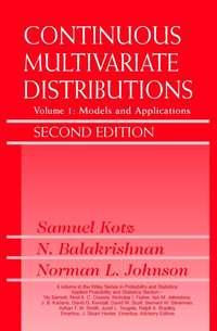 Continuous Multivariate Distributions, Volume 1 - N. Balakrishnan