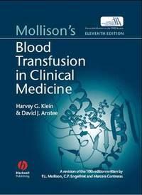 Mollisons Blood Transfusion in Clinical Medicine - David Anstee
