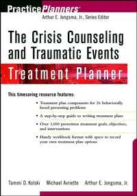 The Crisis Counseling and Traumatic Events Treatment Planner,  książka audio. ISDN43524079