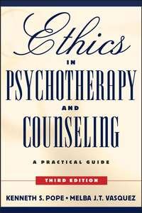 Ethics in Psychotherapy and Counseling,  audiobook. ISDN43524111