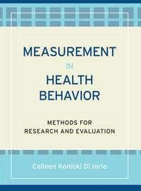 Measurement in Health Behavior - Collection