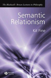 Semantic Relationism,  audiobook. ISDN43531111