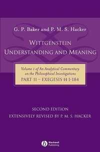 Wittgenstein: Understanding and Meaning,  Hörbuch. ISDN43533415