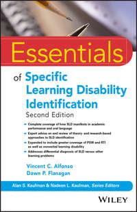 Essentials of Specific Learning Disability Identification - Vincent Alfonso