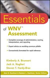 Essentials of WNV Assessment - Jack Naglieri