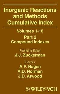 Inorganic Reactions and Methods, Cumulative Index, Part 1 - A. Norman