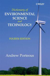 Dictionary of Environmental Science and Technology, Andrew  Porteous audiobook. ISDN43554296
