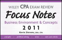 Wiley CPA Examination Review Focus Notes - Kevin Stevens