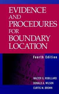 Evidence and Procedures for Boundary Location - Donald Wilson