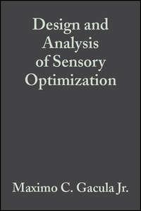 Design and Analysis of Sensory Optimization - Maximo C. Gacula
