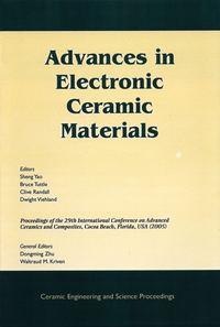 Advances in Electronic Ceramic Materials, Dwight  Viehland аудиокнига. ISDN43575587