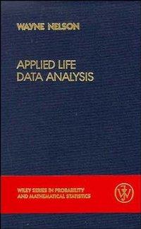 Applied Life Data Analysis - Wayne Nelson