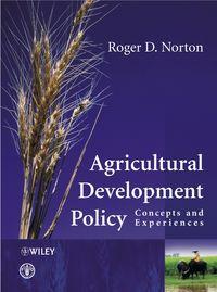 Agricultural Development Policy,  książka audio. ISDN43583827