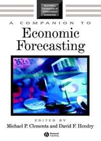 A Companion to Economic Forecasting - Michael Clements