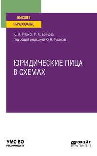 Юридические лица в схемах. Учебное пособие для вузов - Юрий Туганов