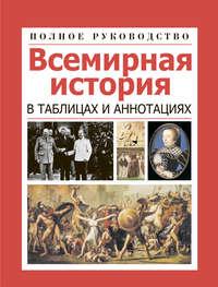 Всемирная история в таблицах и аннотациях, audiobook Любови Орловой. ISDN51329076