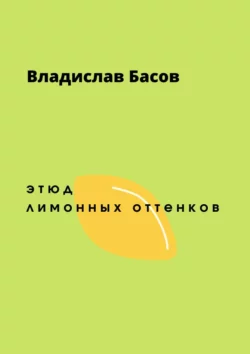 Этюд лимонных оттенков, аудиокнига Владислава Басова. ISDN55732889