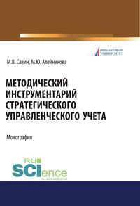 Методический инструментарий стратегического управленческого учета. (Аспирантура, Бакалавриат, Магистратура). Монография. - Марина Алейникова