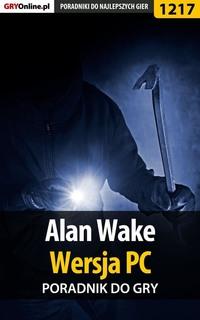 Alan Wake - Maciej Jałowiec