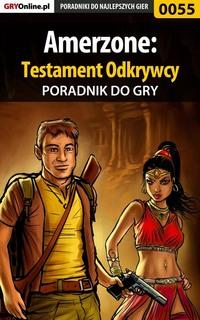 Amerzone: Testament Odkrywcy,  audiobook. ISDN57199131