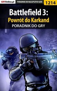 Battlefield 3: Powrót do Karkand,  audiobook. ISDN57199406