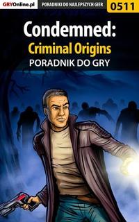 Condemned: Criminal Origins,  książka audio. ISDN57199891