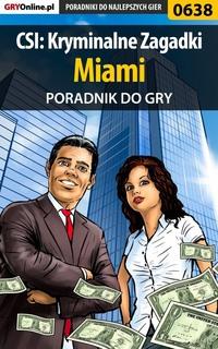 CSI: Kryminalne Zagadki Miami,  аудиокнига. ISDN57199971