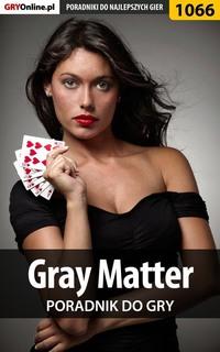 Gray Matter,  książka audio. ISDN57201281