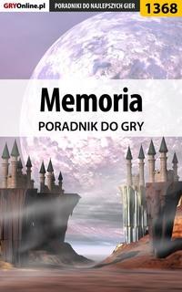 Memoria,  audiobook. ISDN57201556