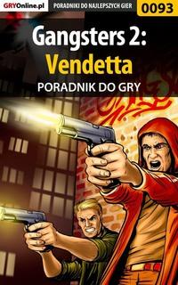 Gangsters 2: Vendetta,  książka audio. ISDN57201861