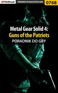 Metal Gear Solid 4: Guns of the Patriots,  audiobook. ISDN57202916
