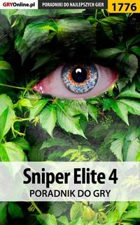 Sniper Elite 4,  audiobook. ISDN57203636