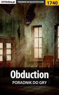 Obduction,  książka audio. ISDN57204276