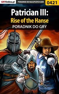 Patrician III: Rise of the Hanse,  audiobook. ISDN57204381