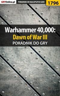 Warhammer 40,000: Dawn of War III,  audiobook. ISDN57205881