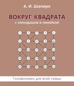 Вокруг квадрата с карандашом и линейкой. Головоломки для всей семьи - Анатолий Шапиро