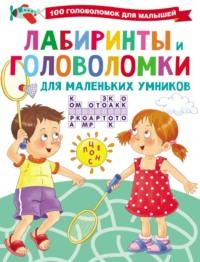 Лабиринты и головоломки для маленьких умников - Валентина Дмитриева