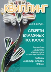 Секреты бумажных полосок. Рекомендации начинающим рукодельницам по выбору бумаги от мастера квиллинга. Советы, мастер-классы, схемы, audiobook Елены Белусь. ISDN64038082