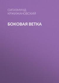 Боковая ветка, audiobook Сигизмунда Кржижановского. ISDN65402002