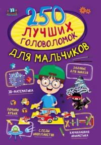 250 лучших головоломок для мальчиков - Андрей Мерников