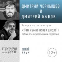 Лекция «Нам нужна новая школа! Паблик-ток об экстремальной педагогике», audiobook Дмитрия Быкова. ISDN65777633