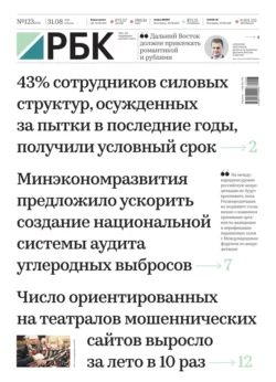 Ежедневная Деловая Газета Рбк 123-2021 - Редакция газеты Ежедневная Деловая Газета Рбк