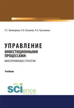 Управление инвестиционными процессами: многоуровневые стратегии. (Аспирантура, Бакалавриат, Магистратура). Учебник. - Лилия Валинурова